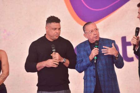 Ronaldo Fenômeno e Galvão Bueno