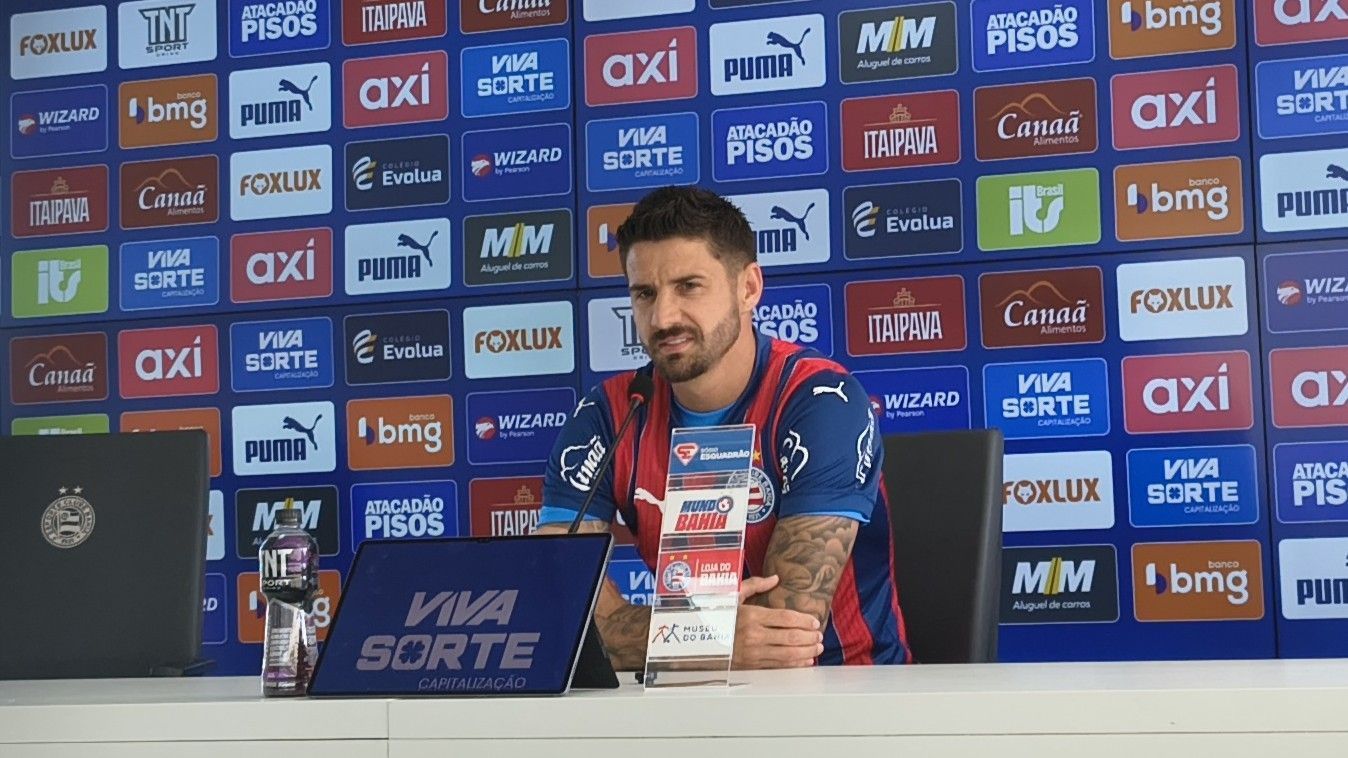 Everaldo é apresentado no Bahia após reestrear com gol e projeta títulos em 2026