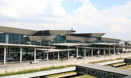 Aeroporto Internacional de Guarulhos em São Paulo