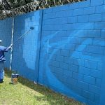 Cruzeiro: pintura de Gabigol é retirada do muro da Toca da Raposa I após vandalismo