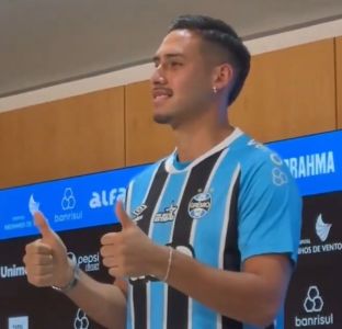 Erick Noriega foi apresentado no auditório da Arena do Grêmio