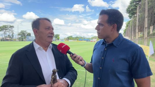 Pedro Lourenço, presidente do Cruzeiro, em entrevista à Itatiaia
