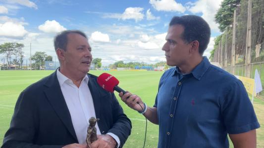 Pedro Lourenço, presidente do Cruzeiro, em entrevista à Itatiaia