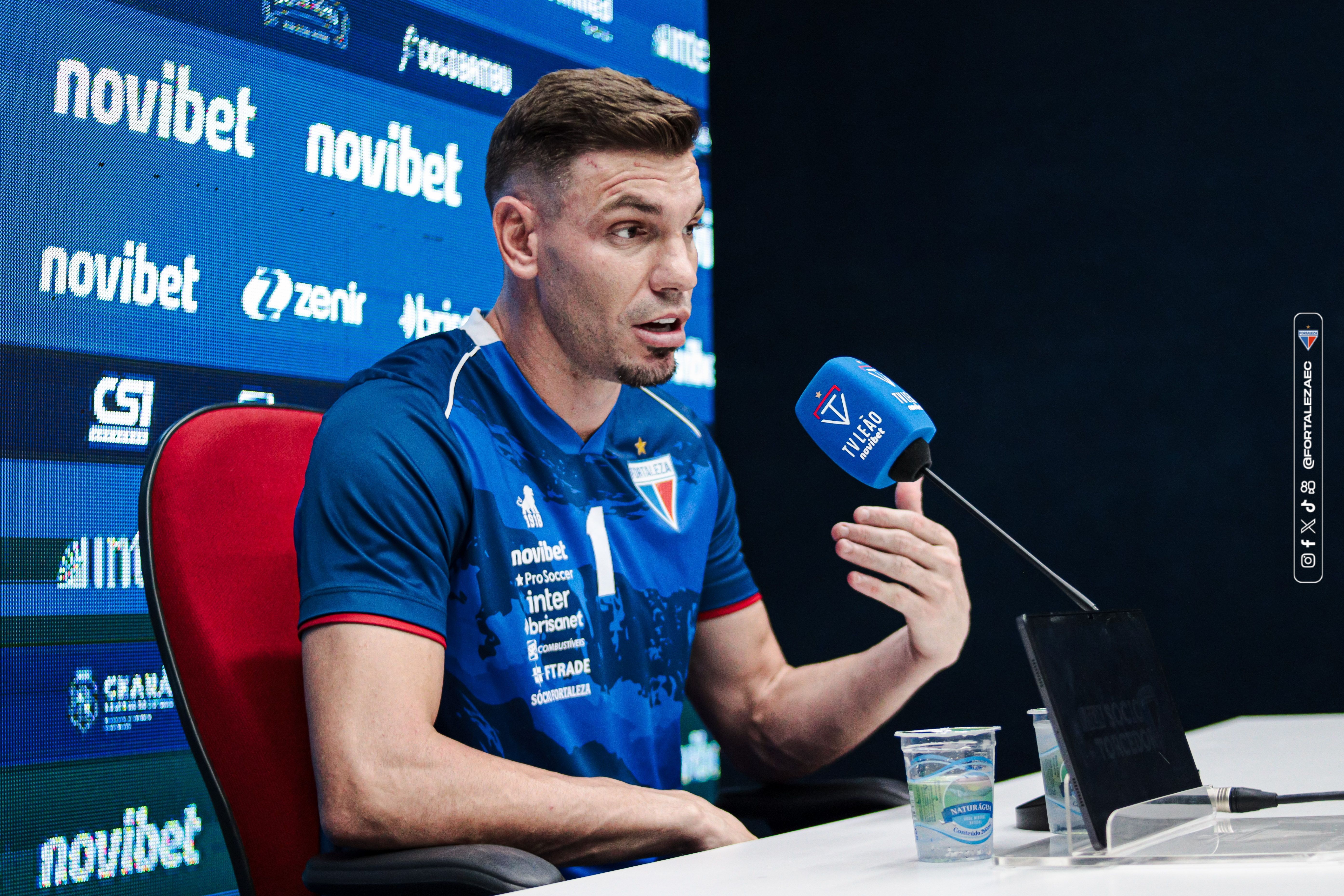 Goleiro do Fortaleza fala sobre o início de temporada ruim