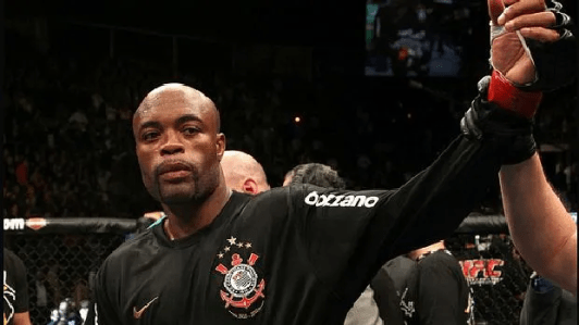 Anderson Silva é fanático pelo Corinthians • Divulgação/UFC