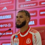 Nathan, novo reforço do Inter, fala sobre possível estreia e polêmicas no Santos