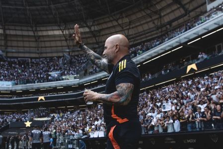 Sampaoli estreou com empate na Arena MRV