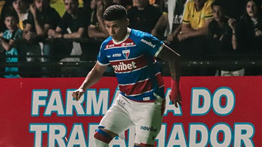 Imanol Machuca em ação pelo Fortaleza, no Campeonato Brasileiro de 2024