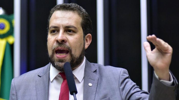 O deputado federal Guilherme Boulos (Psol-SP)