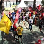 Belo Horizonte registra protestos sindicais em ato de 100 anos do Dia do Trabalhador