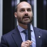 Licença de Eduardo Bolsonaro na Câmara termina neste domingo