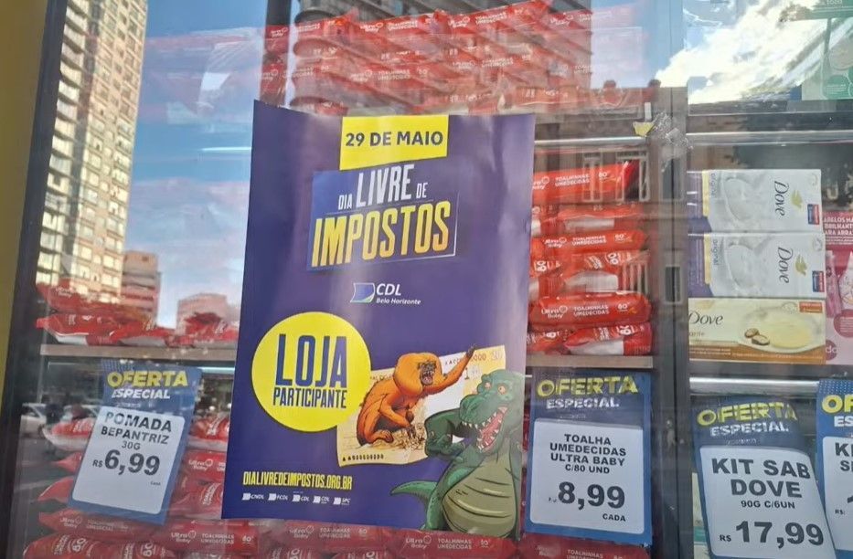No Dia Livre de Impostos, comércio de BH promete descontos de até 70%; veja onde ir