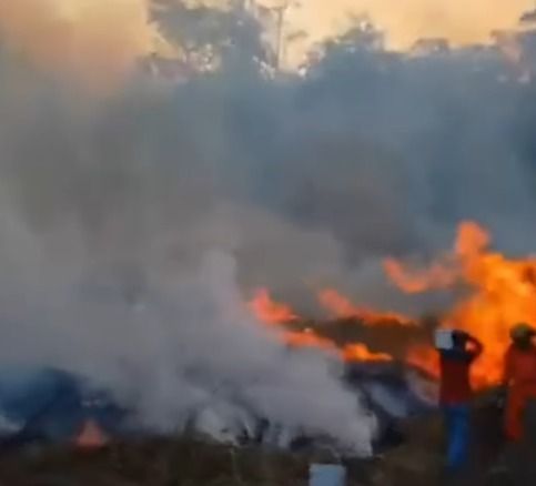 PM prende suspeitos de incêndio criminoso na Serra do Papagaio, em MG, e aplica multa de R$ 29 mil