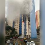 Incêndio atinge apartamento em São Paulo e deixa feridos