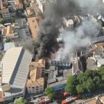 Incêndio atinge fábrica de fantasias de carnaval no Rio de Janeiro; veja vídeo