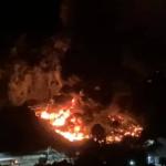 Incêndio atinge garagem com 90 ônibus em Petrópolis