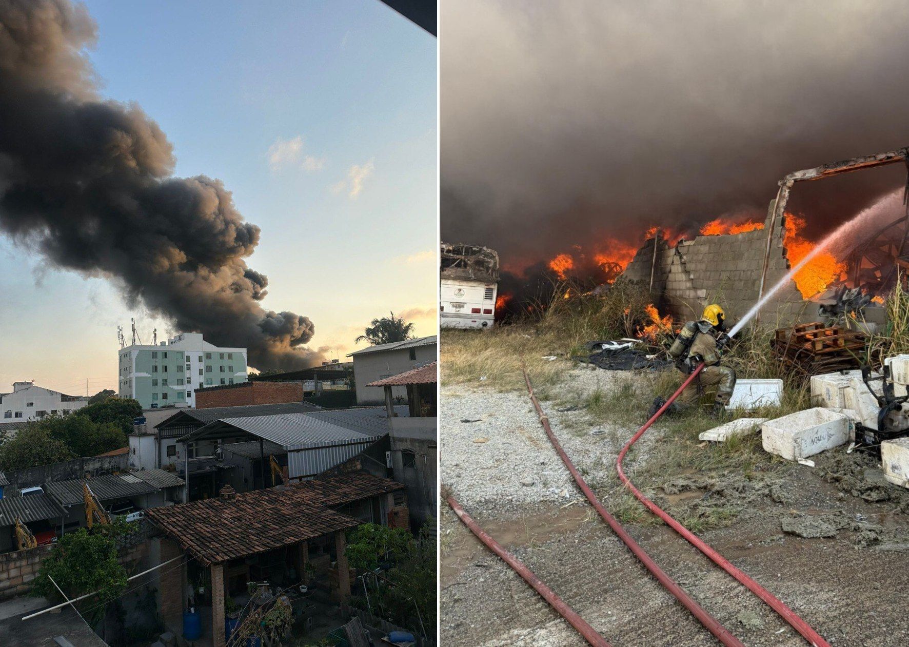 Veja tudo o que se sabe sobre o incêndio que atingiu duas empresas em BH