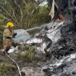 Caminhão tomba e pega fogo na Serra de Francisco Sá, na BR-251, no Norte de Minas