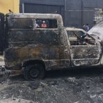 Incêndio destrói carro na Zona Norte de Juiz de Fora