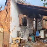 Incêndio destrói residência em Lagoinha, na zona rural de Montes Claros