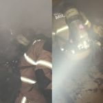 Vela cai em cama e incêndio destrói quarto de casa no interior de Minas