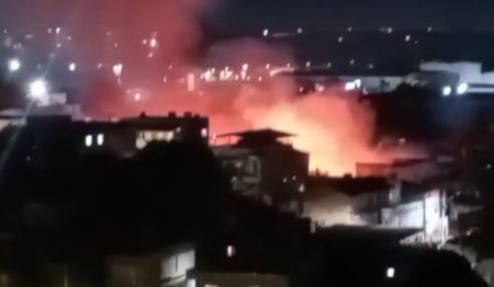 A situação deixou os moradores em pânico