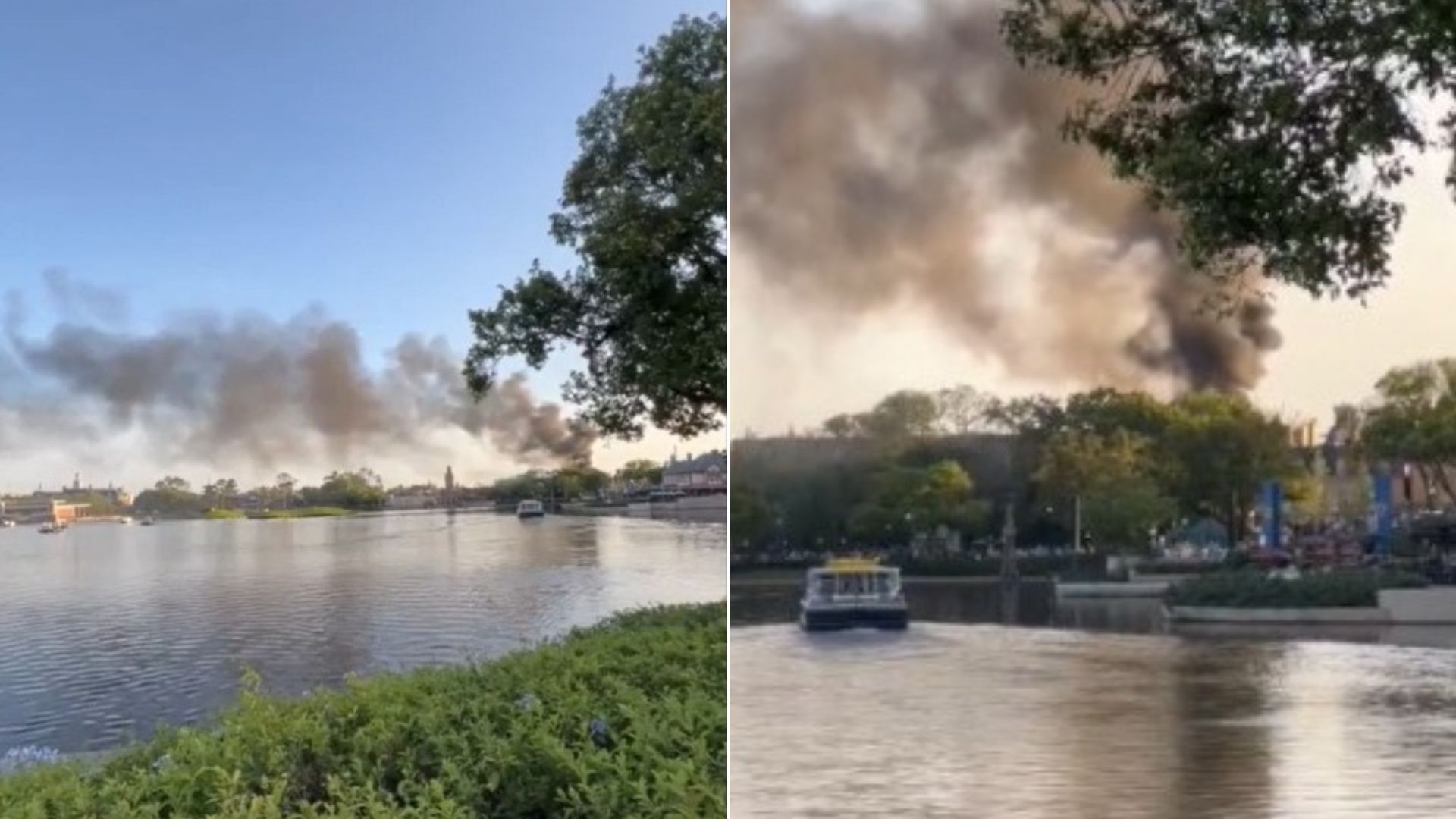 Incêndio em parque da Disney, na Flórida, obriga evacuação de visitantes