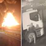 Vídeo: homens invadem depósito de gás momentos antes de incêndio no Sul de MG