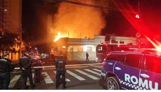 Incêndio Mercadão Piracicaba SP