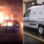 Vídeo: viaturas da Polícia Penal ficam destruídas após incêndio criminoso em MG