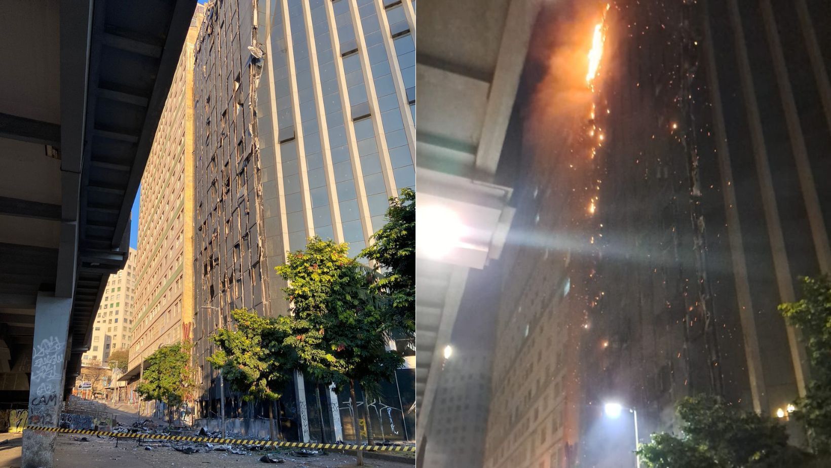 Prédio que pegou fogo no centro de BH abrigará Escola Judicial do TJMG; veja estragos