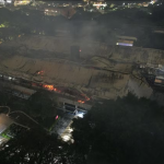 Incêndio na PUC: veja imagens da destruição causada pelo fogo em Curitiba