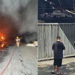 Incêndio que destruiu galpão em Betim, na Grande BH, causa prejuízo de R$ 1 milhão: ‘Reconstruir, né?’