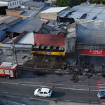Loja de pneus atingida por incêndio na Vilarinho não tinha AVCB, afirmam bombeiros