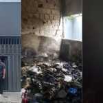 Donos de casa que pegou fogo no bairro Ipiranga, em BH, estavam na igreja quando incêndio começou