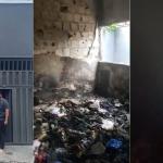 Donos de casa que pegou fogo no bairro Ipiranga, em BH, estavam na igreja quando incêndio começou