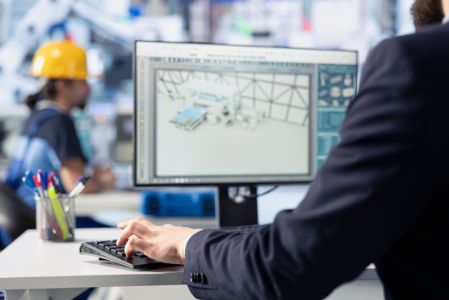 A simulação digital permite que o comportamento de materiais e máquinas seja previsto evitando testes físicos que geram prejuízo