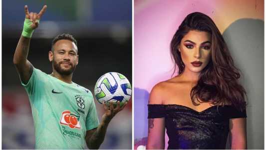 Influencer afirmou que já ficou com Neymar