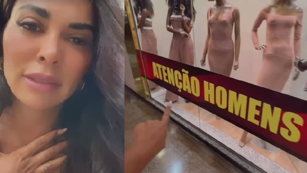 Influencer que proíbe entrada de homens em sua loja denuncia assédio em shopping