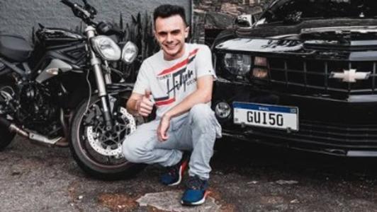 Influencer estava armado, mas levou dois tiros do PM