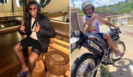 Fotos mostram Gleisson Nascimento, de 20 anos, e Franklin Silveira, de 26 anos