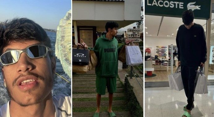 Influencer alvo da polícia por divulgar ‘tigrinho’ postava malote de dinheiro: ‘Vida de patrão’