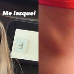 Key Alves faz confusão, tatua bandeira da Itália ao invés do México e lamenta: 'me lasquei'