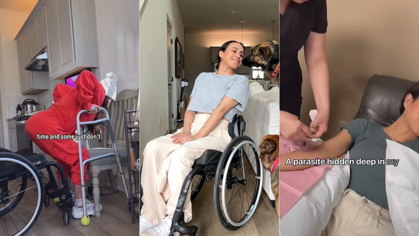 Influenciadora fica paraplégica após ser picada por carrapato; diagnóstico é de doença rara