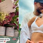 Neymar envia presente de Dia das Mães para namorada: ‘De longe se fez presente’