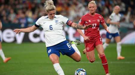Inglaterra venceu a Dinamarca por 1 a 0
