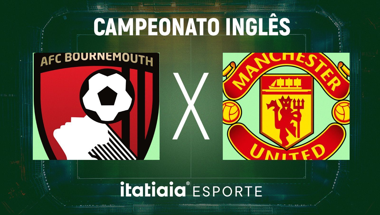 Horário e onde assistir ao vivo Bournemouth x Manchester United, pela Premier League