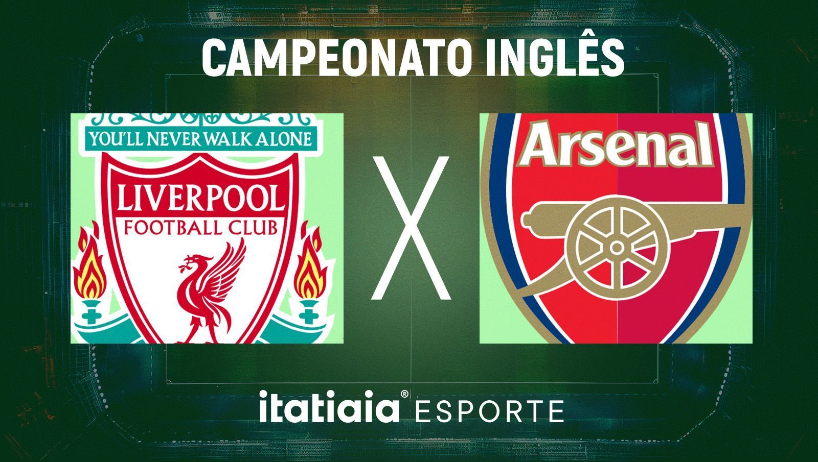 Horário e onde assistir ao vivo Liverpool x Arsenal, pela Premier League