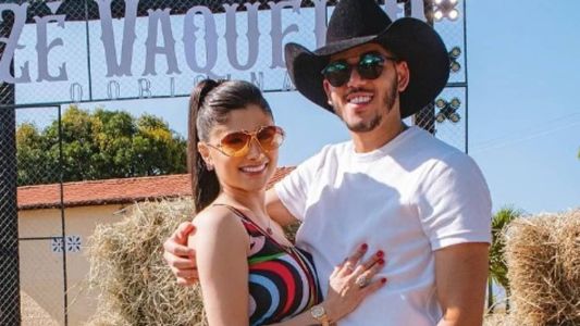 Ingra Soares e o marido, Zé Vaqueiro