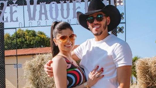 Ingra Soares e o marido, Zé Vaqueiro